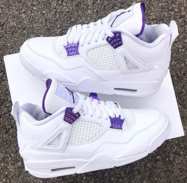 Jordan 4 metallic purple