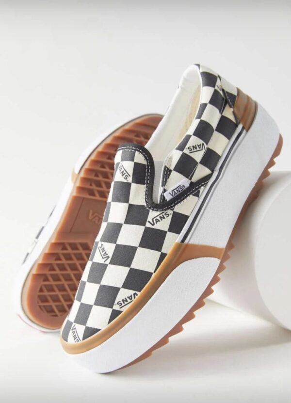 Vans Old School Checkboard stacked